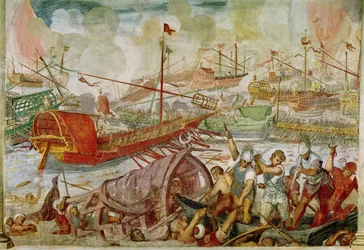 Die Schlacht von Lepanto, Oktober 1571, 1600